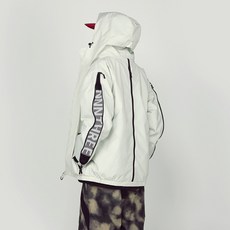 2425 NNN - S77 Secret Zipper Up - JACKET - 연민트+블랙