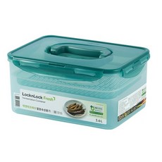 락앤락 발효숙성용기 누름독 김치통 밀폐용기 장아찌, 1개, 3.6L