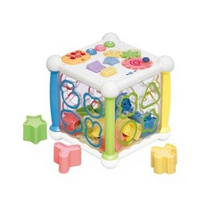 Toyroyal 皇室玩具 聲光形狀配對盒 - 寶寶早教益智玩具, 彩色, 1個