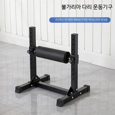 스플릿 스쿼트 거치대 스쿼트랙 훈련 홈트 발걸이 런지 랙 (사각관), 1_1단A