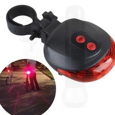 자전거 후미 안전 라이트 경고등 야간 LED 클립 미니 등반, 상세페이지 참조, 1개