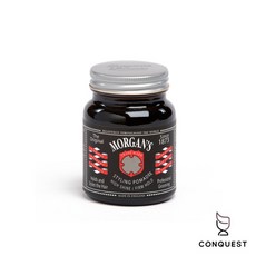 CONQUEST Morgan's 強力型水洗式髮油 英國元老級髮油品牌 油頭造型必備, 1個, 一般規格(100g), 100g