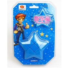 永駿YONGJUN 五角星三階魔術方塊 變形益智玩具 魔域文化, 藍色(二種包裝隨機出貨)