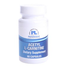 PROGRESSIVE LABORATORIES 乙酰左旋肉鹼膠囊, 1個, 60 件