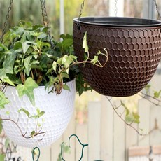 매일발견 화분걸이 베란다화분걸이 식물거치대 화분선반 난간화분걸이 철제화분걸이, 아이보리 소