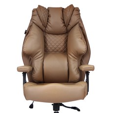마이사이즈체어 게이밍 컴퓨터 사무용 사무실 중역 PC방 편한 공부 책상 의자 M900PQ 2.0, 브라운, H (하이 : 키 186cm 이상)