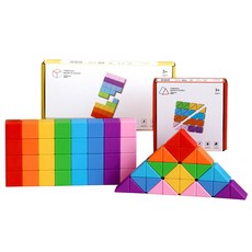 생각하는집 매직큐브 자석 블럭 블록, [추가할인]네모+세트, 1개