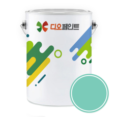 디오페인트 세라믹플러스 결로 곰팡이 방지용 페인트, 1개, 4L, 비비드17 (티파니민트)