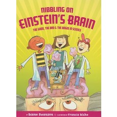 (영문도서) Nibbling on Einstein's Brain Hardcover, Annick Press, English, 9781554511877