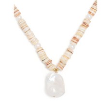 시너인펄스 셸 비즈 펄 펜던트 네크리스