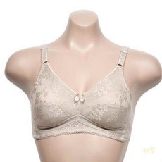 콩콩 자가드 플라워 A컵 브라 몰드