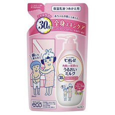 Biore 蜜妮 深層浸透保濕身體乳液補充包 花香, 1包, 250ml