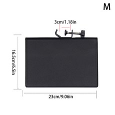 속눈썹 연장 조명 램프 스탠드 트레이 속눈썹 접목 도구 디스플레이 및 배치용 스탠드의 조절 가능한 클램, 05 Metal Medium Tray M, [05] Metal Medium Tray M