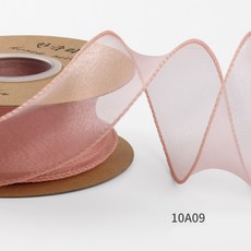 10A09 실루엣 스노우4cm 리본끈 러블리, 최소구매수량 1 묶음 / 약 폭 4cm 길이 9m