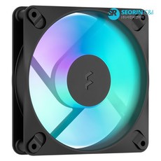 [서린공식] 프렉탈디자인 Dynamic3 12 리버스 RGB (블랙)