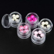 투명 원형 케이스 가벼운