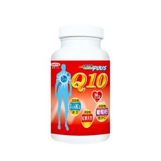 得意人生 Q10複方膠囊-60粒 輔酵素Q10 青春活力 銀髮族, 1個, 單入【Q10複方膠囊】60粒