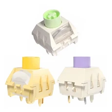 Kailh 익스피리언스 패키지 믹싱 기계식 키보드 박스 스위치 버터 타로 바닐라 아이스크림, 04 3PCS Mix Color, 기타