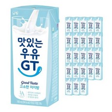 맛있는우유GT 고소한 저지방 멸균우유, 190ml, 192개