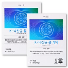K낙산균 올케어 프로바이오틱스, 2개, 30회분