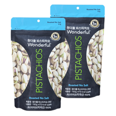 원더풀피스타치오 무염, 150g, 2개