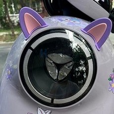 꼬미s 장식용 헬멧 액세서리 귀여운헬멧, 핑크