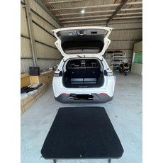 後車廂收納箱，汽車後備箱整理箱，車用置物箱，耐用材質，簡約時尚設計, 露營桌板一組