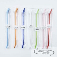 모나카러버 막대칫솔1P 대 색상랜덤 애견용품