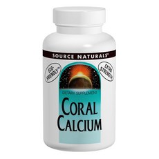 SOURCE NATURALS 珊瑚鈣錠 600mg, 60顆, 1罐