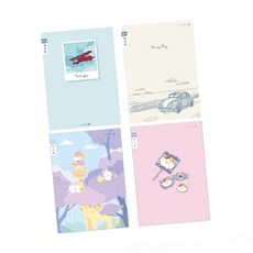 3-6학년용 독서록 좁은칸 10권 기록용노트, 여_랜덤