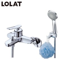 永昕衛廚 LOLAT 羅力 SNN1256H 單槍沐浴水龍頭 日本進口陶瓷閥芯 三段式按摩蓮蓬頭 台製, 1個