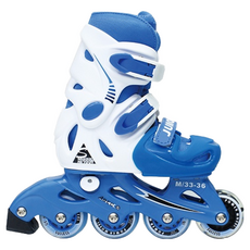 成功 S0480 兒童伸縮直排輪組, 藍色, 紅色, 1個