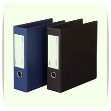 [튼튼한 수납]문화 D링 바인더 A4 흑색