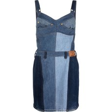 마린세르 마린 세르 리제너레이티드 데님 미니 드레스