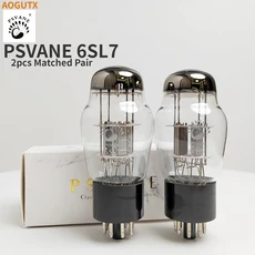 AogutxPSVANE 진공 튜브 교체 6SL7GT 6N9P 12AT7 HIFI 오디오 전자 앰프 키트 DIY, 02 2pcs Matched Pair