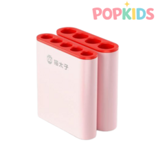 팝키즈 일체형 연필 보호캡 2P, 1세트, 핑크