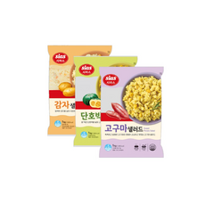 [시아스 샐러드1kg 3종 (감자 + 고구마 + 단호박), 1세트, 3kg