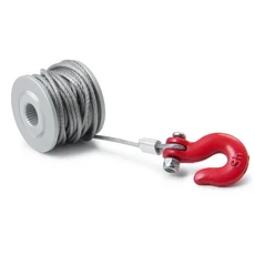 AXSPEED 알루미늄 합금 트레일러 견인 걸쇠 후크 Axial SCX10 1/10 RC 원격 제어 크롤러 자동차 업그레이드, 07 8394-1