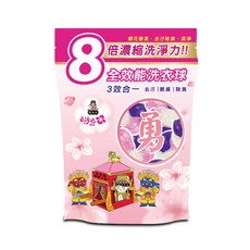 花太太x白沙屯媽祖 5倍全濃縮強效洗衣球20顆 (強效去汙 芳香除臭), 1包(20顆)