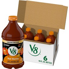 V8 햣 허니 야채 주스 1.36L (6팩)