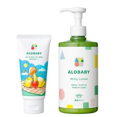 디즈니 디자인 알로 베이비 자외선 차단제 AIO UV 우유 밀크 로션 아기 로션 무첨가 데이트 미사용 외출시 케어 흡수제 미사용 아기 유기농 비 화학 AIO 디즈니 디자인 로션, 1개, 1g
