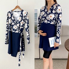 임산부 랩 래쉬가드 빅사이즈 임부복 가디건 비치웨어