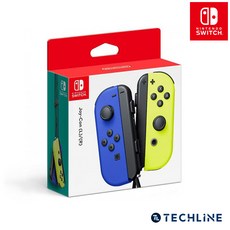 닌텐도 스위치 정품 조이콘 네온블루옐로 세트, 1세트, 단품