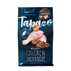 TAPAZO 特百滋 凍乾雙饗宴貓糧 (鮭魚 火雞肉 海魚), 1個, 907g, 雞肉
