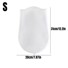식품 등급 가방 믹서 반죽 밀가루 실리콘, S 1PC