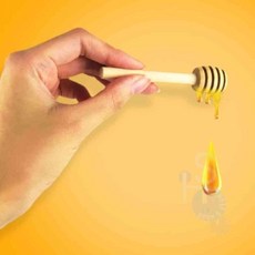 헌군 우드 허니디퍼 꿀떠먹는숟가락 나무꿀수저 꿀뜨는봉
