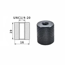 호환 2/4PCS 1/4-20 UNC 3/8-16 M5 M10 변환 너트 프로젝터 브라켓 어댑터 볼 헤드 카메라 삼각대 사진, 01 2PCS, 01 black 1 4 to 1 4
