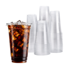 CR 98파이20온스 아이스컵 투명페트컵 1000개/1박스, 1세트, 1000개, 595ml