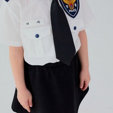 (미니얀) 꼼마제이 아동용 경찰복 넥타이