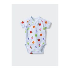 유니클로 그림책 컬렉션 바디 슈트 하라페코 아오무시 - 앞트임 LIGHT BLUE